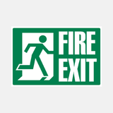 Fire Exit Sign Medium Size - 23287370023095