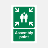 Assembly Point Sign - 23287374446775