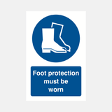 Foot Protection Sign - 23287737221303