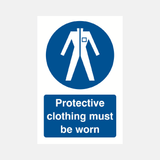 Protective Clothing Must Be Worn Sign - 23287742496951