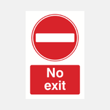 No Exit Sign - 23287300391095