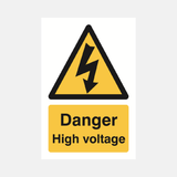 Danger High Voltage Sign - 23287507157175