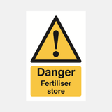 Danger Fertiliser Store Sign - 23287523279031