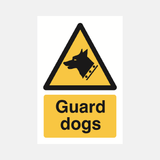 Guard Dogs Sign - 23287548477623