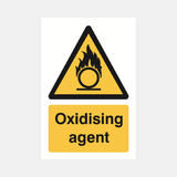 Oxidising Agent Sign - 23287569580215