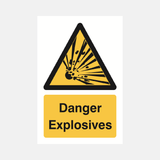 Danger Explosives Sign - 23287597629623