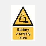 Battery Charging Sign - 23287631315127