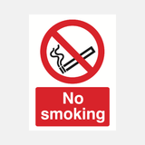 No Smoking Sign - 23287973249207