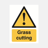 Grass Cutting Sign - 23287867539639