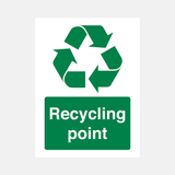 Recycling Point Sign - 28008724824247