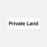 Private Land Sign - 23286884040887