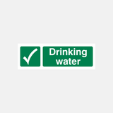 Drinking Water Sign - 23287220437175