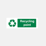 Recycling Point Sign - 28008724889783