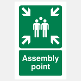 Assembly Point Sign - 23287374479543