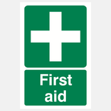 First Aid Sign - 23287386702007