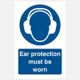 Ear Protection Sign - 23287720018103