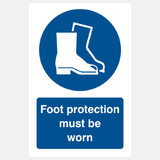 Foot Protection Sign - 23287737254071