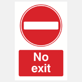 No Exit Sign - 23287300423863