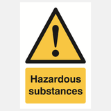 Hazardous Substances Sign - 23287525736631