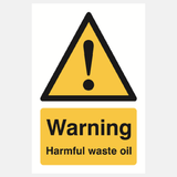 Warning Vehicles Reversing Sticker Sign - 23287624073399