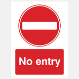 No Entry Sign - 23287962173623