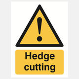 Hedge Cutting Sign - 23287864852663