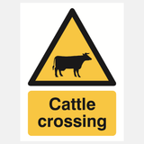 Cattle Crossing Sign - 23287897424055