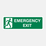 Emergency Exit Sign - 23286846914743