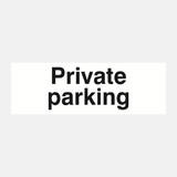 Private Parking Sign - 23286965731511
