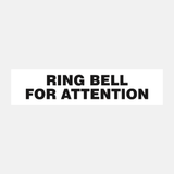 Ring Bell for Attention Sign Door and Gate - 23288036360375