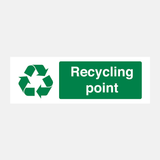 Recycling Point Sign - 28008724988087
