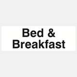 Bed and Breakfast Sign - 23286890004663