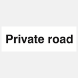 Private Road Sign - 23286952624311