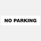 No Parking Sign Door and Gate - 23288024858807