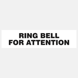 Ring Bell for Attention Sign Door and Gate - 23288036393143