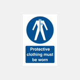 Protective Clothing Must Be Worn Sign - 23287742595255