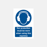 Sign Ear Prot Machine - 23287753179319