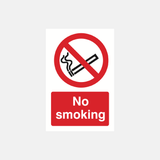 No Smoking Sign - 23287282565303