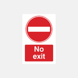 No Exit Sign - 23287300456631