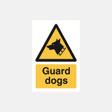 Guard Dogs Sign - 23287548543159