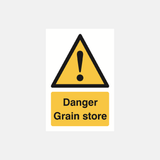 Danger Grain Store Sign - 23287591993527