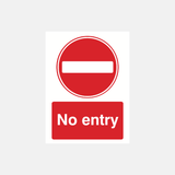 No Entry Sign - 23287962206391