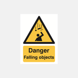 Danger Falling Objects Sign - 23287903617207