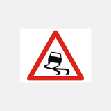 Slippery Road Sign - 23287685939383
