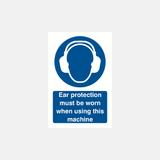 Sign Ear Prot Machine - 23287753212087