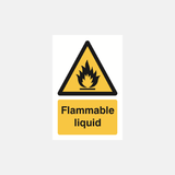 Flammable Liquid Sign - 23287565385911