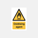 Oxidising Agent Sign - 23287569678519