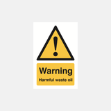 Warning Vehicles Reversing Sticker Sign - 23287624138935