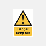 Danger Keep Out Sign - 23287893131447