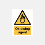 Oxidising Agent Sign - 23287952408759